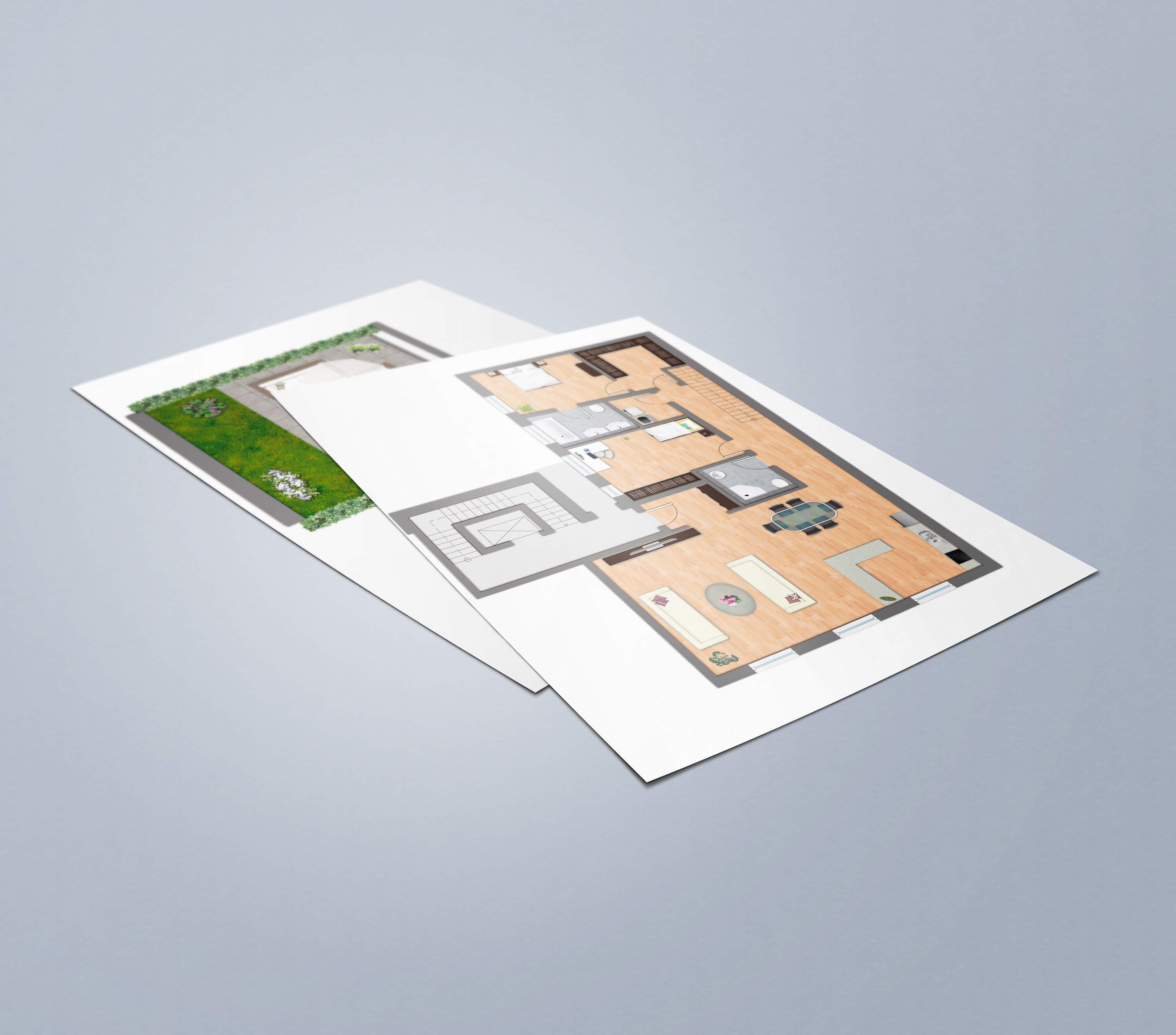 Grundrisse für MFH Schwetzingen, Renovativ